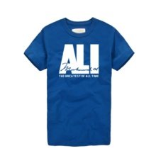 Ali The Greatest T-Shirt Blue