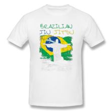 Brazilian Jiu Jitsu T-Shirt Black White