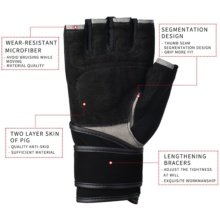 Leather Gym Gloves Boodun Pro