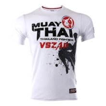Muay Thai Thailand White T-Shirt